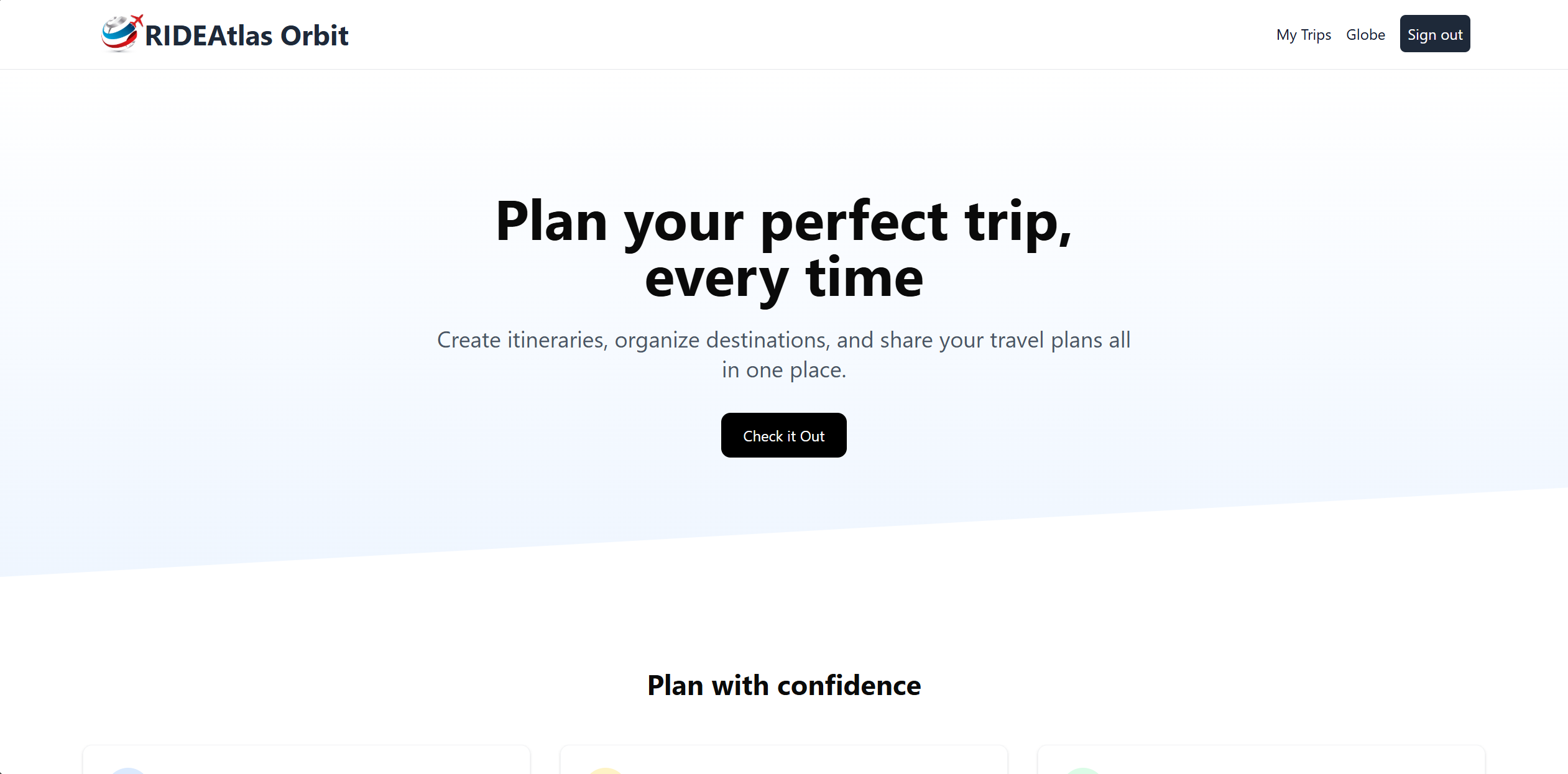 United App Trip Planner